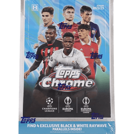 Topps - 2022/23 Chrome UEFA Competitions Football (Soccer) - Hobby Lite Box - The Card Vault