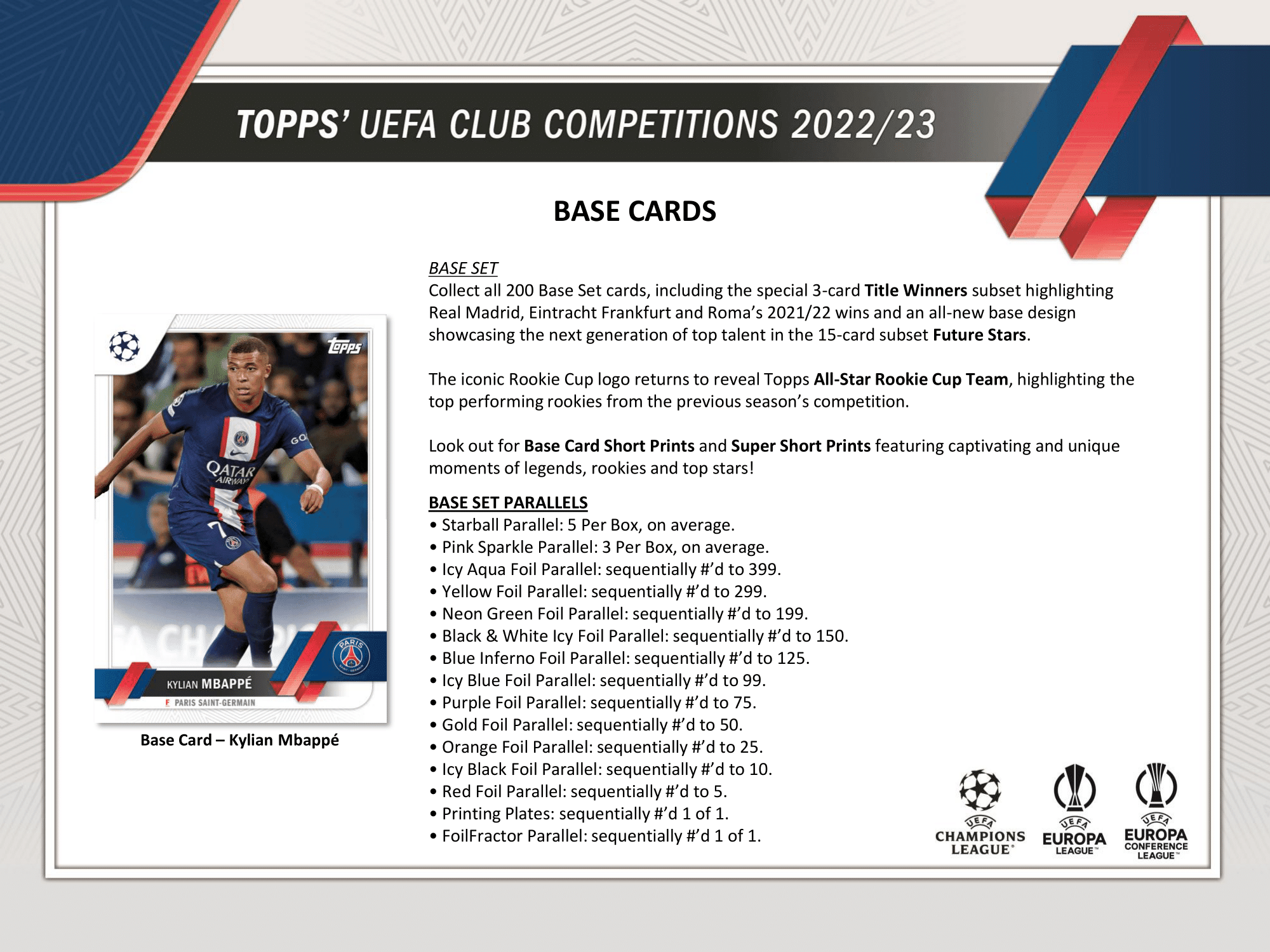 Topps - 2022/23 UEFA Club Competitions Football (Soccer) - Hobby Box - The Card Vault