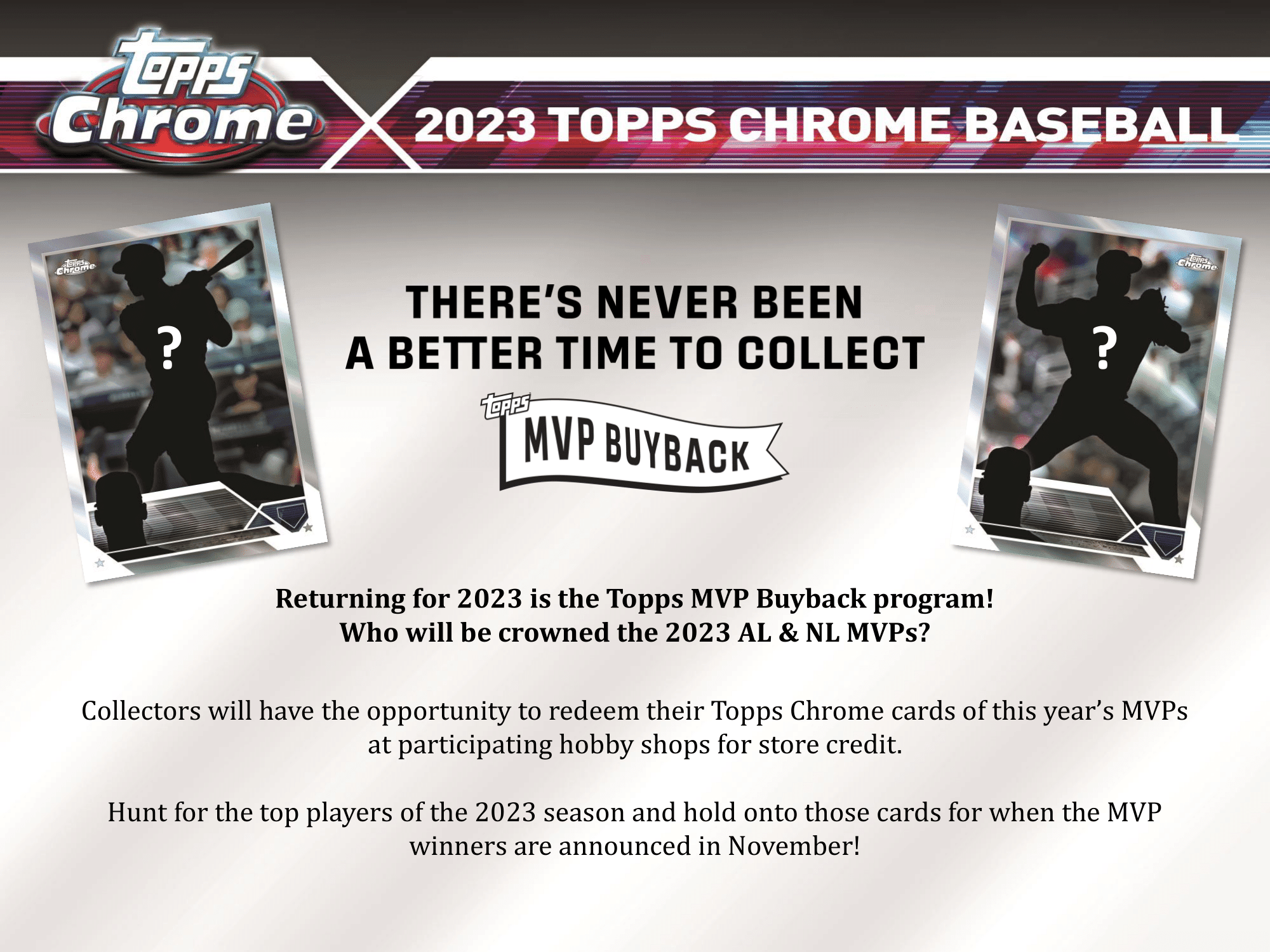 Topps - 2023 Chrome Baseball (MLB) - Value Box - The Card Vault