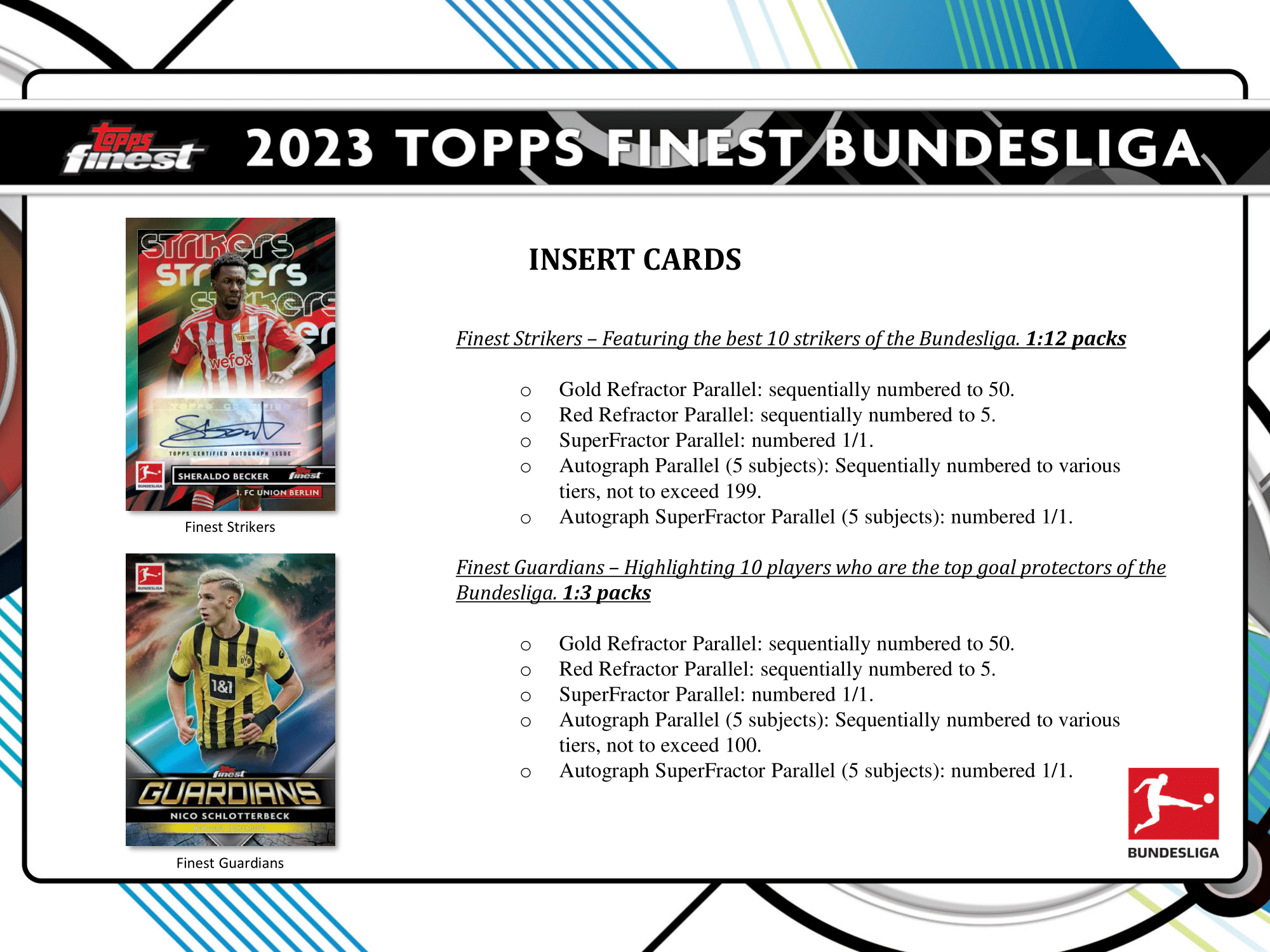 Topps - 2023 Finest Bundesliga Football (Soccer) - Hobby Box - The Card Vault