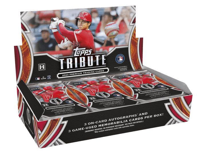 Topps - 2023 Tribute Baseball (MLB) - Hobby Box - The Card Vault