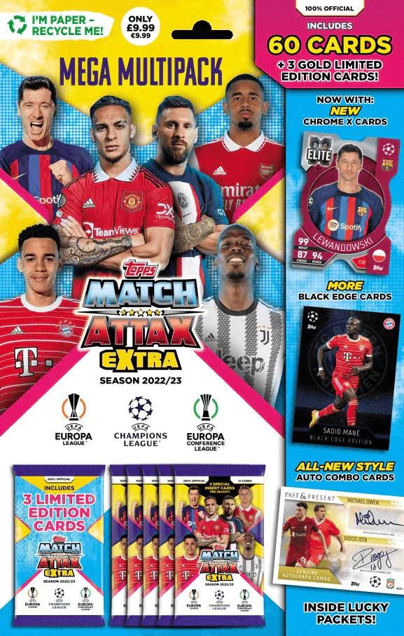 Topps - Match Attax Extra 22/23 - Mega Multipack - The Card Vault