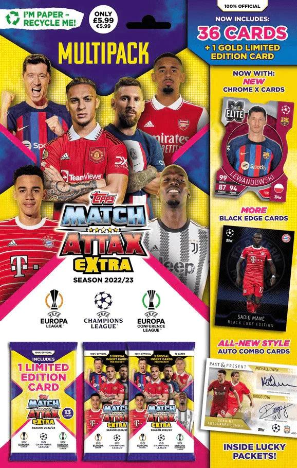 Topps - Match Attax Extra 22/23 - Multipack - The Card Vault