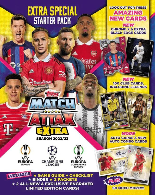 Topps - Match Attax Extra 22/23 - Starter Pack - The Card Vault