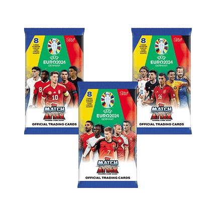Topps - UEFA Euro 2024 Football (Soccer) Match Attax - Booster Box (36 Packs) - The Card Vault