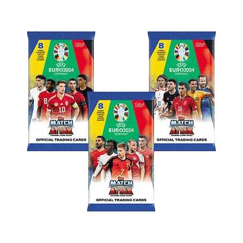 Topps - UEFA Euro 2024 Football (Soccer) Match Attax - Booster Box (36 Packs) - The Card Vault