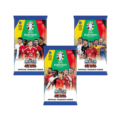 Topps - UEFA Euro 2024 Football (Soccer) Match Attax - Booster Tin - The Card Vault