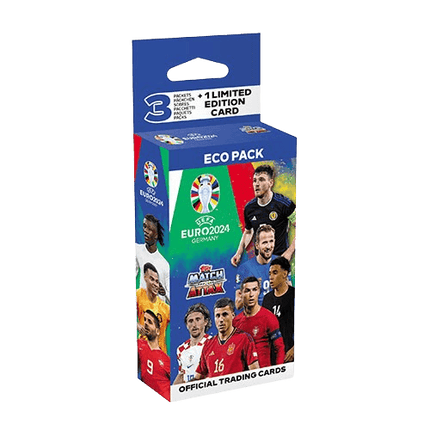 Topps - UEFA Euro 2024 Football (Soccer) Match Attax - Eco Pack - The Card Vault