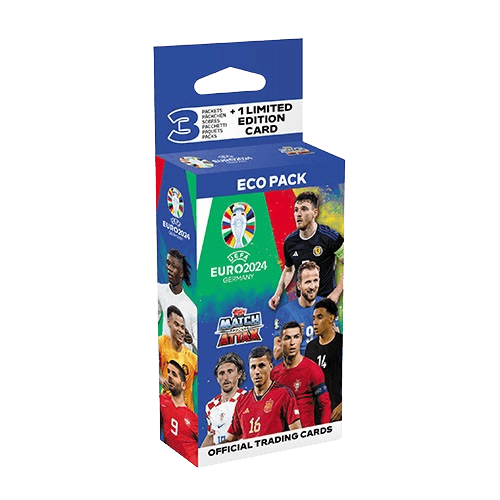 Topps - UEFA Euro 2024 Football (Soccer) Match Attax - Eco Pack - The Card Vault