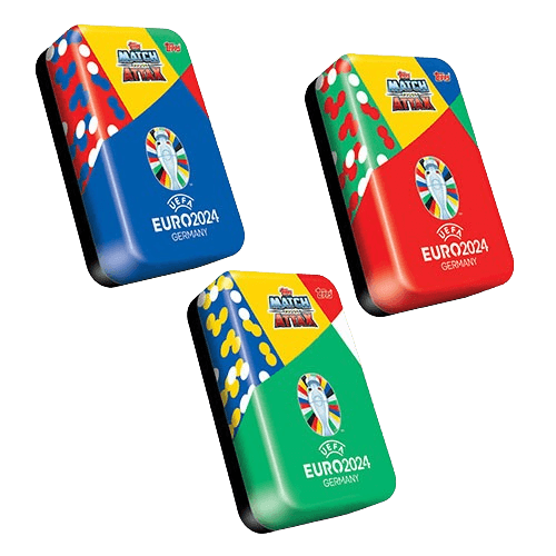 Topps - UEFA Euro 2024 Football (Soccer) Match Attax - Mega Tin - The Card Vault