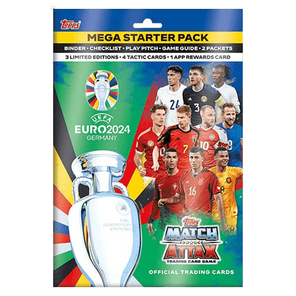 Topps - UEFA Euro 2024 Football (Soccer) Match Attax - Starter Pack - The Card Vault