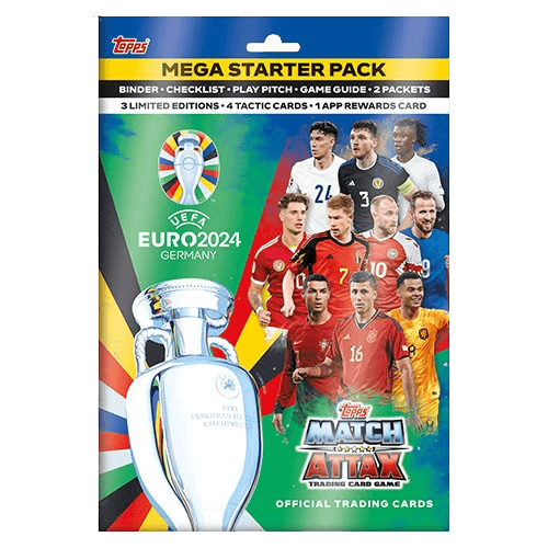 Topps - UEFA Euro 2024 Football (Soccer) Match Attax - Starter Pack - The Card Vault
