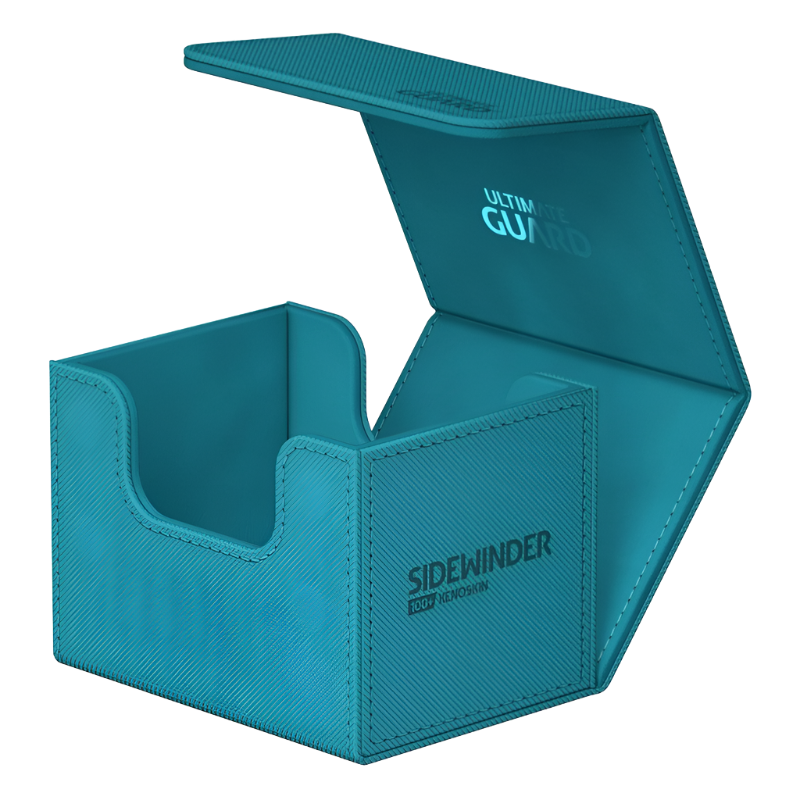 Ultimate Guard - Sidewinder XenoSkin - 100+ Deck Case - Monocolor Petrol