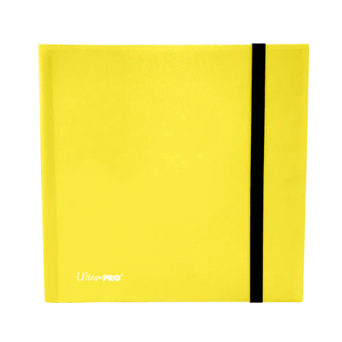 Ultra Pro - 12-Pocket Eclipse PRO-Binder - Lemon Yellow - The Card Vault