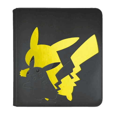 Ultra Pro - 12-Pocket Zip Pro Binder - Pokemon Elite Series Pikachu - The Card Vault