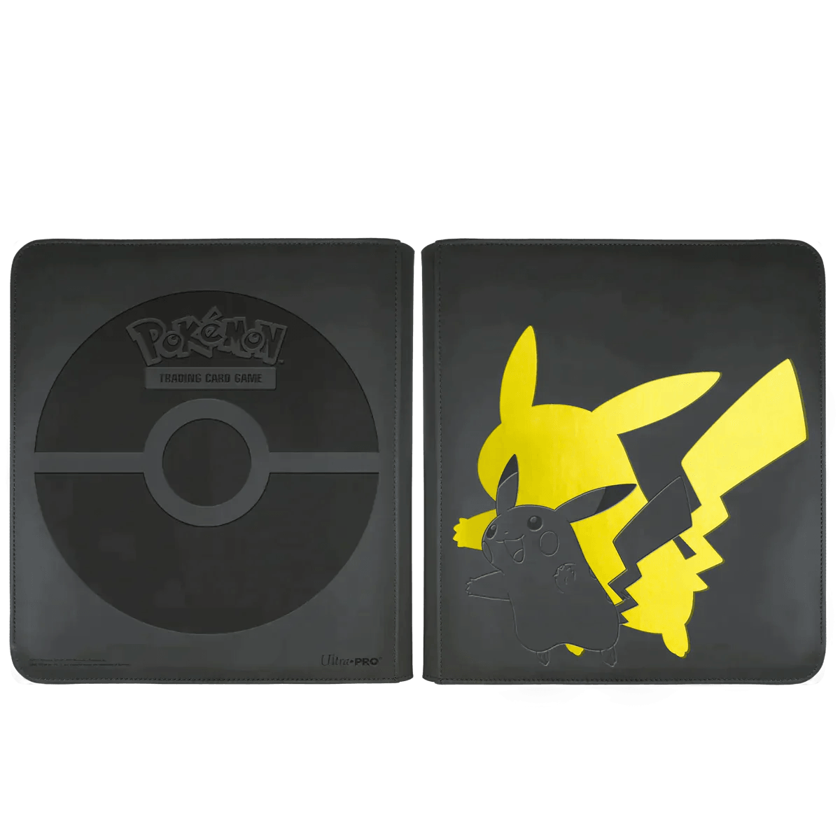 Ultra Pro - 12-Pocket Zip Pro Binder - Pokemon Elite Series Pikachu - The Card Vault