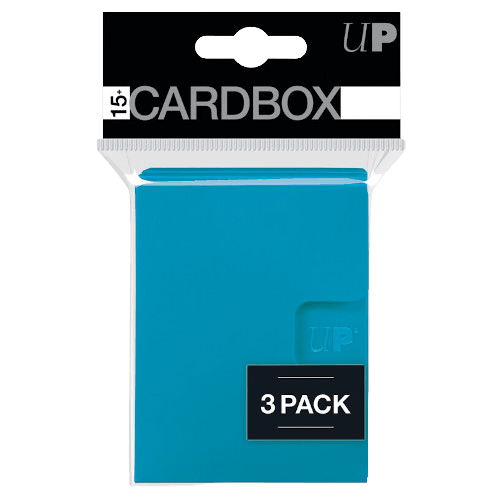 Ultra Pro - 15+ Deck Box 3 Pack - Light Blue - The Card Vault