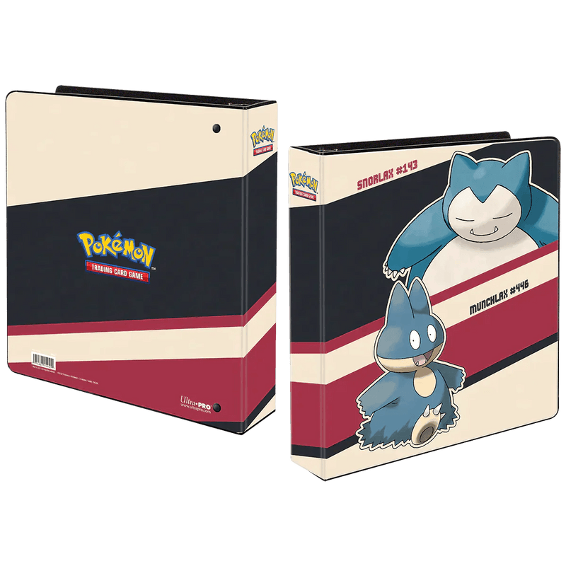 Ultra Pro - 2 Inch Album - Pokemon - Snorlax & Munchlax - The Card Vault