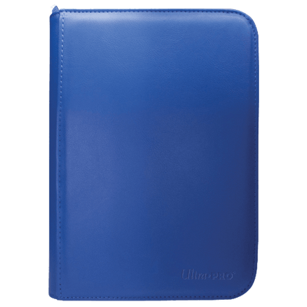 Ultra Pro - 4 Pocket Zippered Pro Binder - Blue - The Card Vault