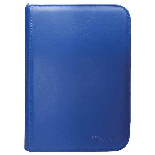 Ultra Pro - 4 Pocket Zippered Pro Binder - Blue - The Card Vault