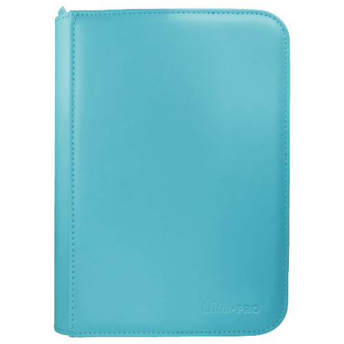 Ultra Pro - 4 Pocket Zippered Pro Binder - Light Blue - The Card Vault
