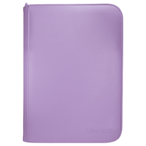 Ultra Pro - 4 Pocket Zippered Pro Binder - Purple - The Card Vault