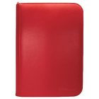 Ultra Pro - 4 Pocket Zippered Pro Binder - Red - The Card Vault