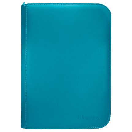 Ultra Pro - 4 Pocket Zippered Pro Binder - Teal - The Card Vault