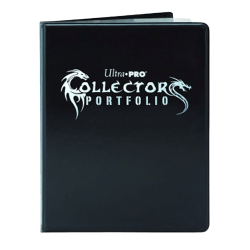 Ultra Pro - 9 Pocket Gaming Collectors Portfolio - Black - The Card Vault