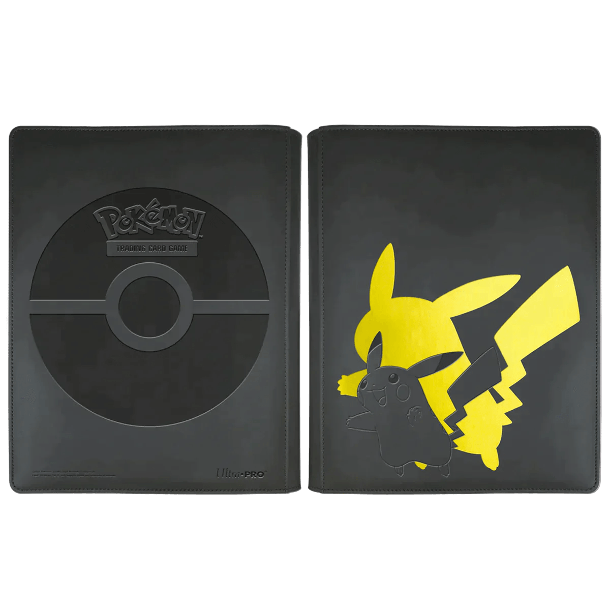 Ultra Pro - 9-Pocket Zip Pro Binder - Pokemon Elite Series Pikachu - The Card Vault
