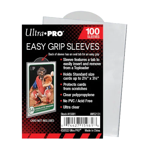 Ultra Pro - Easy Grip Sleeves Standard Size 100pk