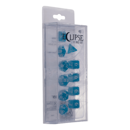 Ultra Pro - Eclipse 11 Dice Set - Sky Blue - The Card Vault