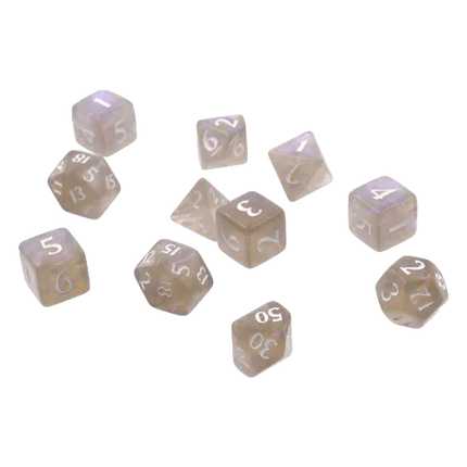Ultra Pro - Eclipse 11 Dice Set - Smoke Grey - The Card Vault