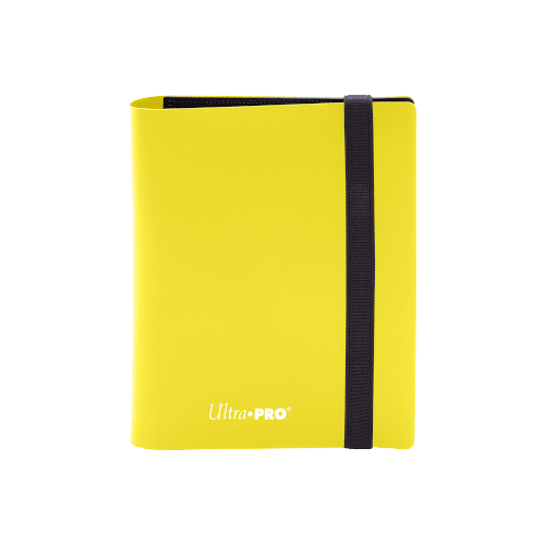Ultra Pro - Eclipse 2 Pocket Pro Binder - Lemon Yellow - The Card Vault