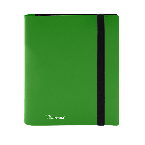 Ultra Pro - Eclipse 4 Pocket Pro Binder - Lime Green - The Card Vault