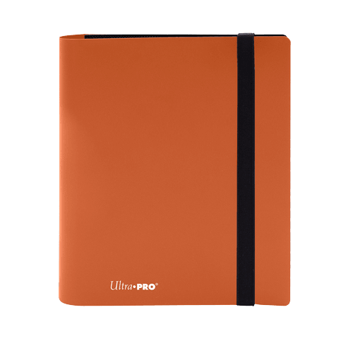 Ultra Pro - Eclipse 4 Pocket Pro Binder - Pumpkin Orange - The Card Vault