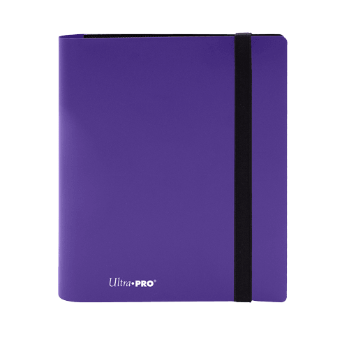 Ultra Pro - Eclipse 4 Pocket Pro Binder - Royal Purple - The Card Vault