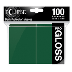 Ultra Pro - Eclipse Gloss Standard Sleeves 100pk - Forest Green - The Card Vault