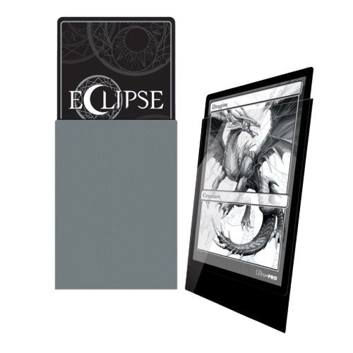 Ultra Pro - Eclipse Gloss Standard Sleeves 100pk - Smoke Grey - The Card Vault