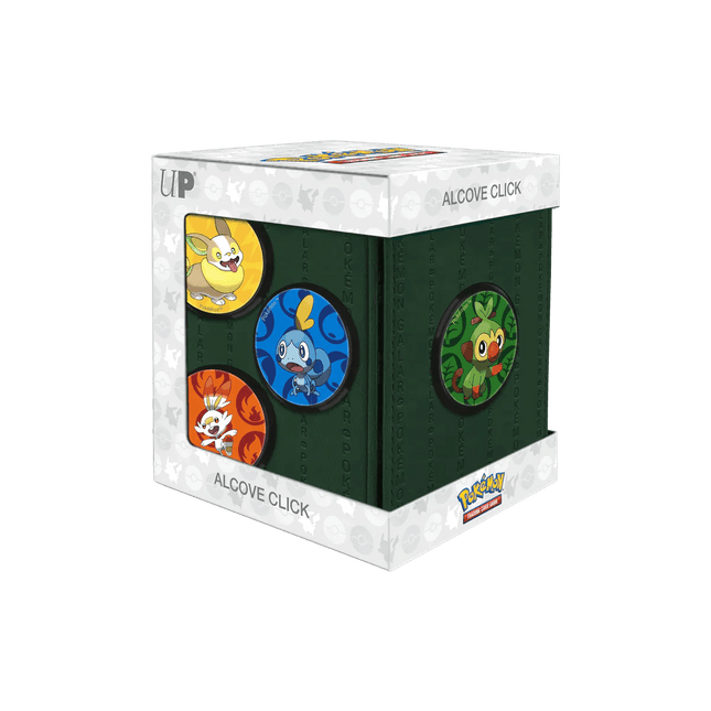 Ultra Pro - Galar Pokemon - Alcove Click Deck Box - The Card Vault