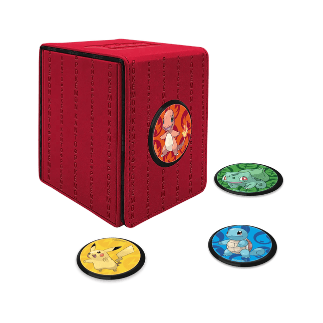 Ultra Pro - Kanto Pokemon - Alcove Click Deck Box - The Card Vault