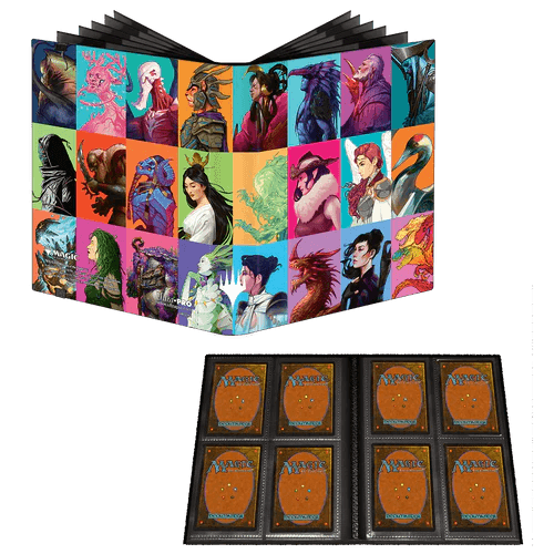 Ultra Pro - MTG: Commander Masters - Pop Collage 4-Pocket Pro Binder - The Card Vault