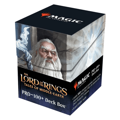 Ultra Pro - MTG: The Lord Of The Rings: Tales Of Middle-Earth - 100+ Deck Box 2 Featuring: Gandalf - The Card Vault