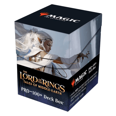 Ultra Pro - MTG: The Lord Of The Rings: Tales Of Middle-Earth - 100+ Deck Box C Featuring: Galadriel - The Card Vault