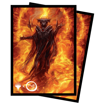 Ultra Pro - MTG: The Lord Of The Rings: Tales Of Middle-Earth - 100ct Sleeves 3 Featuring: Sauron - The Card Vault