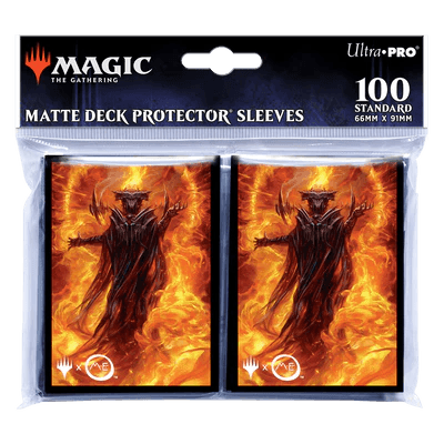 Ultra Pro - MTG: The Lord Of The Rings: Tales Of Middle-Earth - 100ct Sleeves 3 Featuring: Sauron - The Card Vault