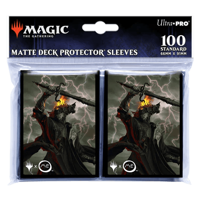 Ultra Pro - MTG: The Lord Of The Rings: Tales Of Middle-Earth - 100ct Sleeves D Featuring: Sauron - The Card Vault