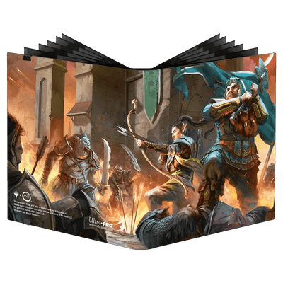 Ultra Pro - MTG: The Lord Of The Rings: Tales Of Middle-Earth - 4-Pocket PRO-Binder Featuring: Legolas & Gimli - The Card Vault