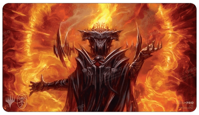 Ultra Pro - MTG: The Lord Of The Rings: Tales Of Middle-Earth - Playmat 3 Featuring: Sauron - The Card Vault
