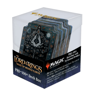 Ultra Pro - MTG: The Lord Of The Rings: Tales Of Middle-Earth - Token Dividers with Deck Box - The Card Vault